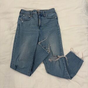 Madewell Perfect Vintage Jean Distressed
